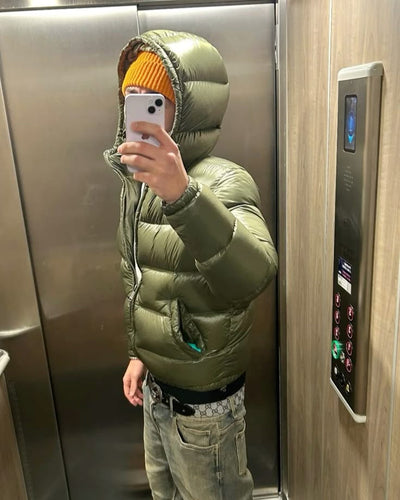 Unisex vattert jakke