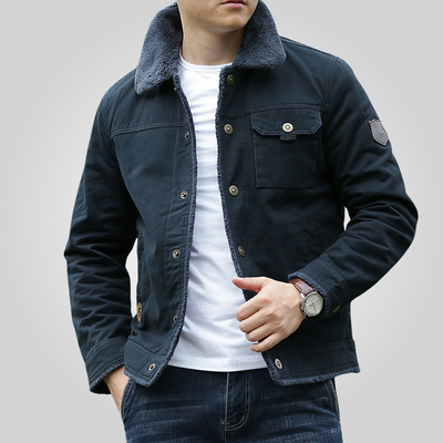 Vestiri™ | Robust Jakke med Sherpa-For