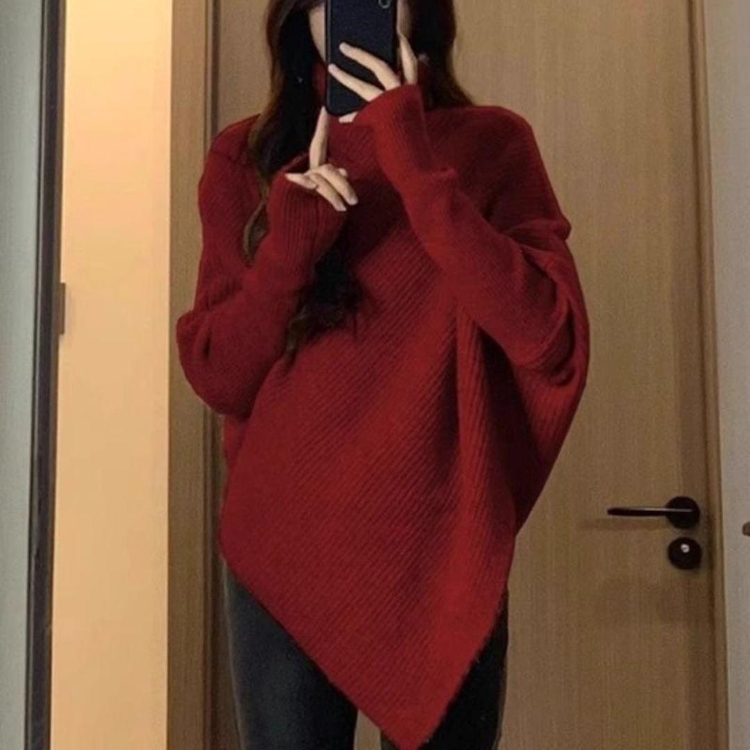 Anneta | Oversized ponchogenser