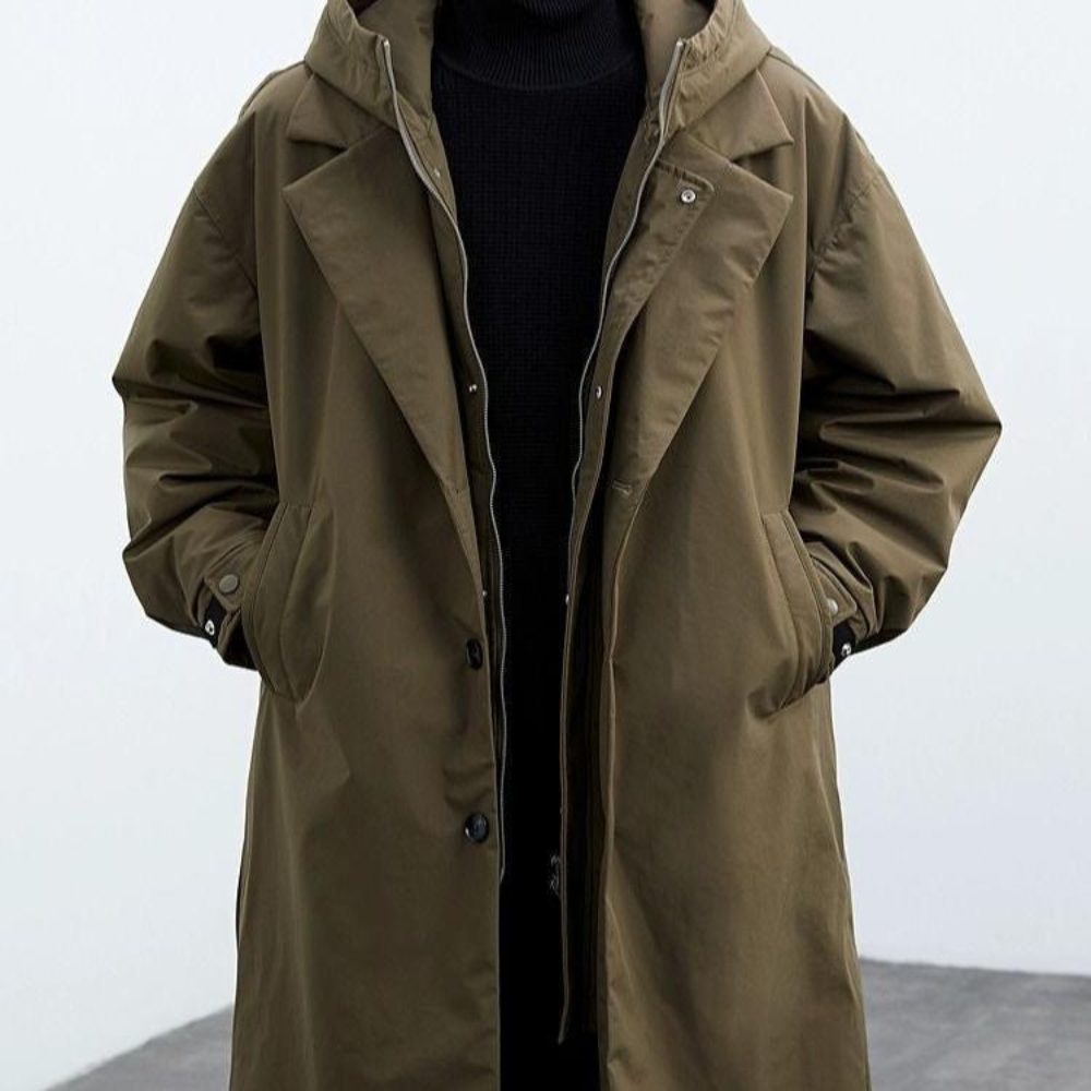 Jonas™ | Vind- og vandtæt parka med hætte