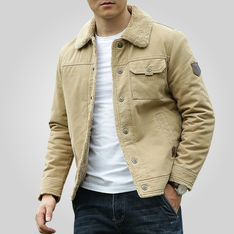 Vestiri™ | Robust Jakke med Sherpa-For
