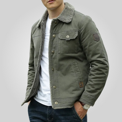 Vestiri™ | Robust Jakke med Sherpa-For