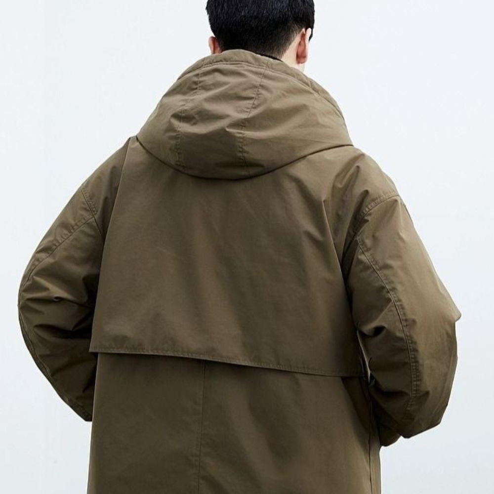 Jonas™ | Vind- og vandtæt parka med hætte