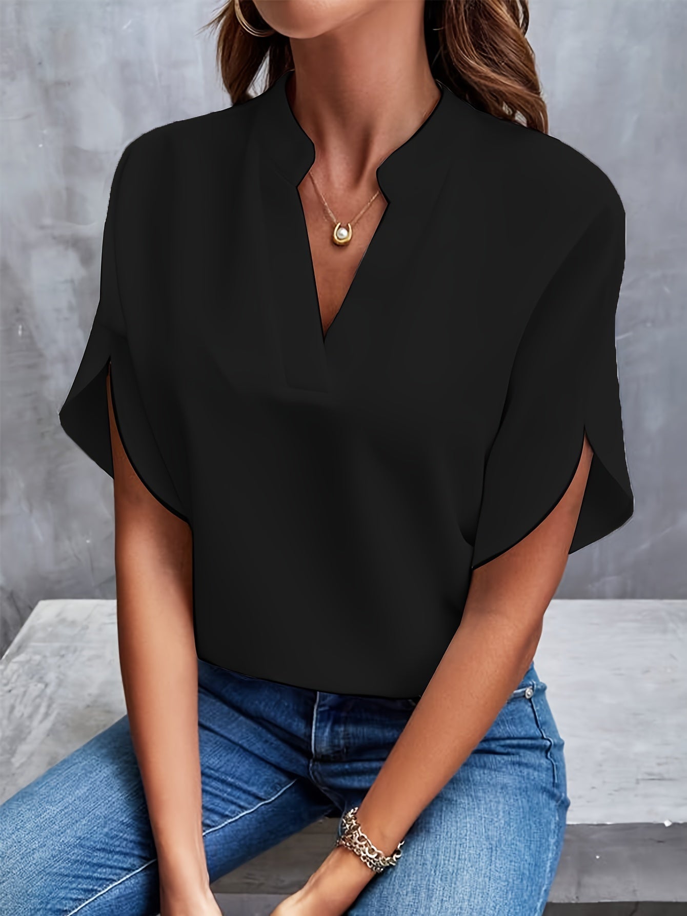 Vivian | Elegant og Tidløs Bluse
