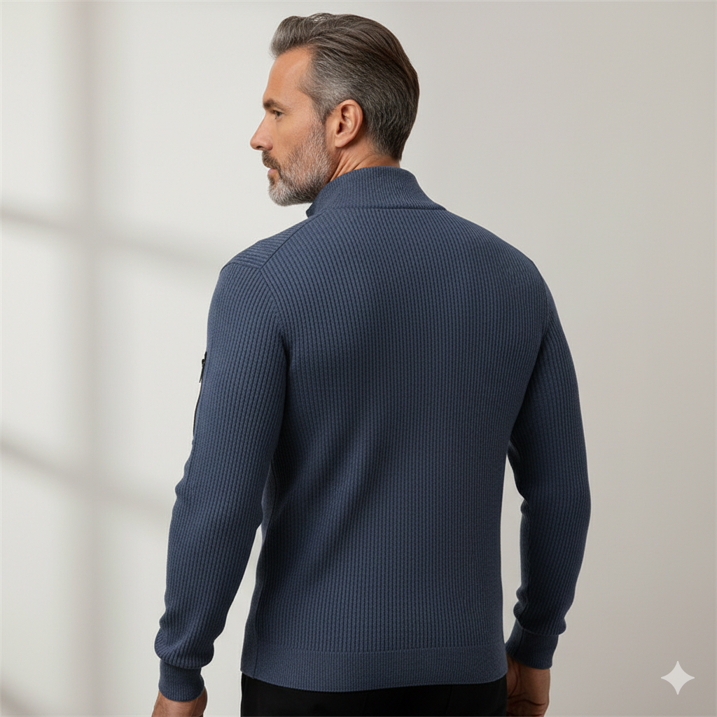 Gusteous | Langermet skjorte med glidelås