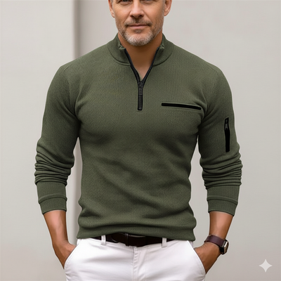 Gusteous | Langermet skjorte med glidelås