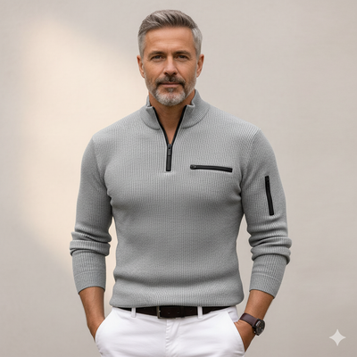 Gusteous | Langermet skjorte med glidelås