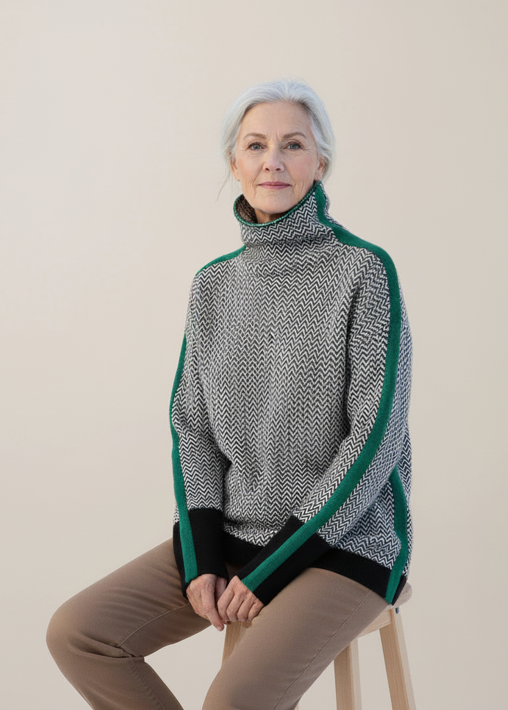 Martina | Genser med høy krage