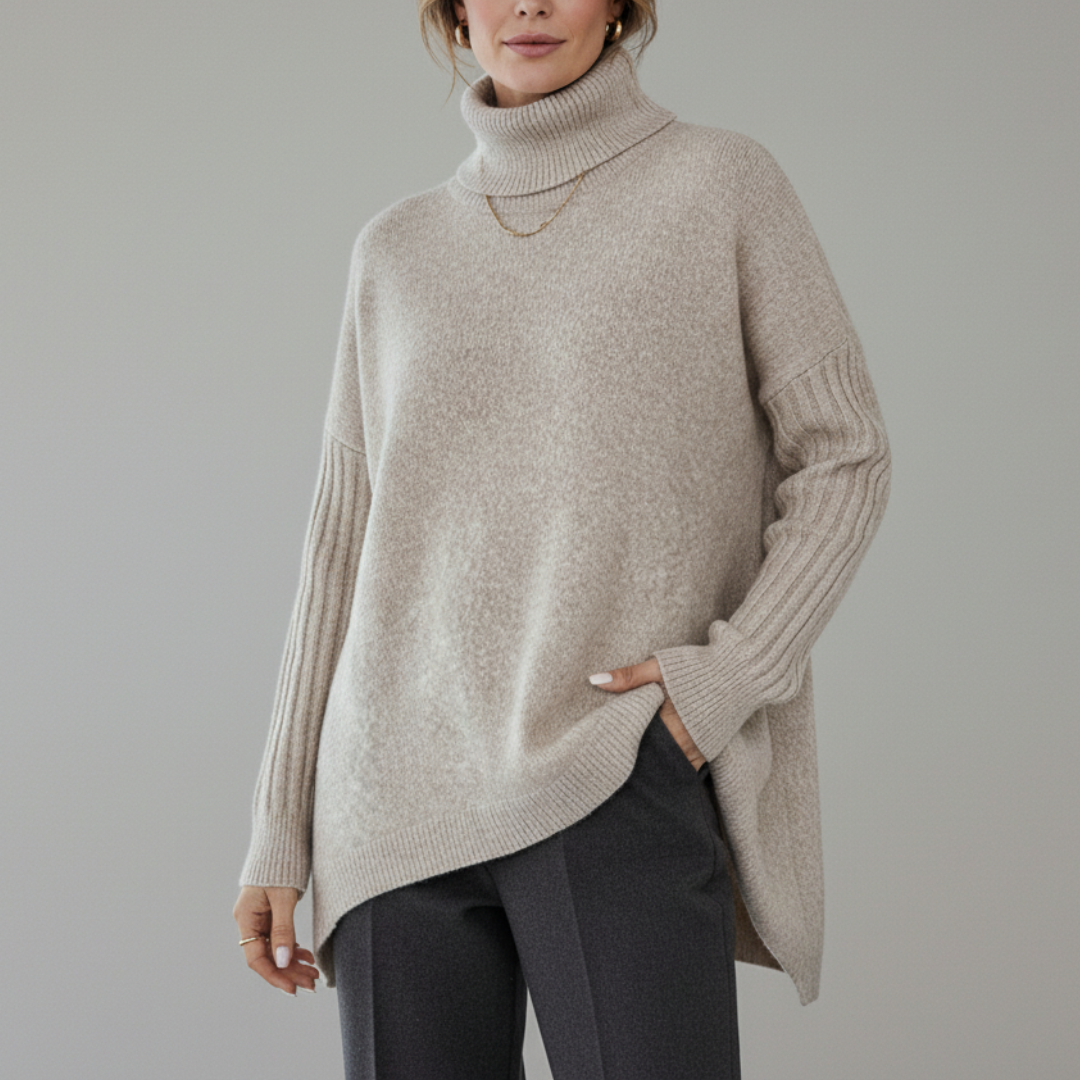 NORRÉ STUDIO™ - Oversized polotrøye