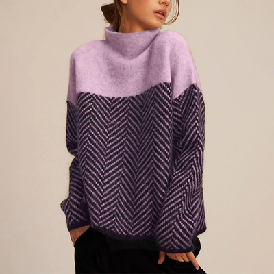 Adelie - Strikket Turtleneck Genser